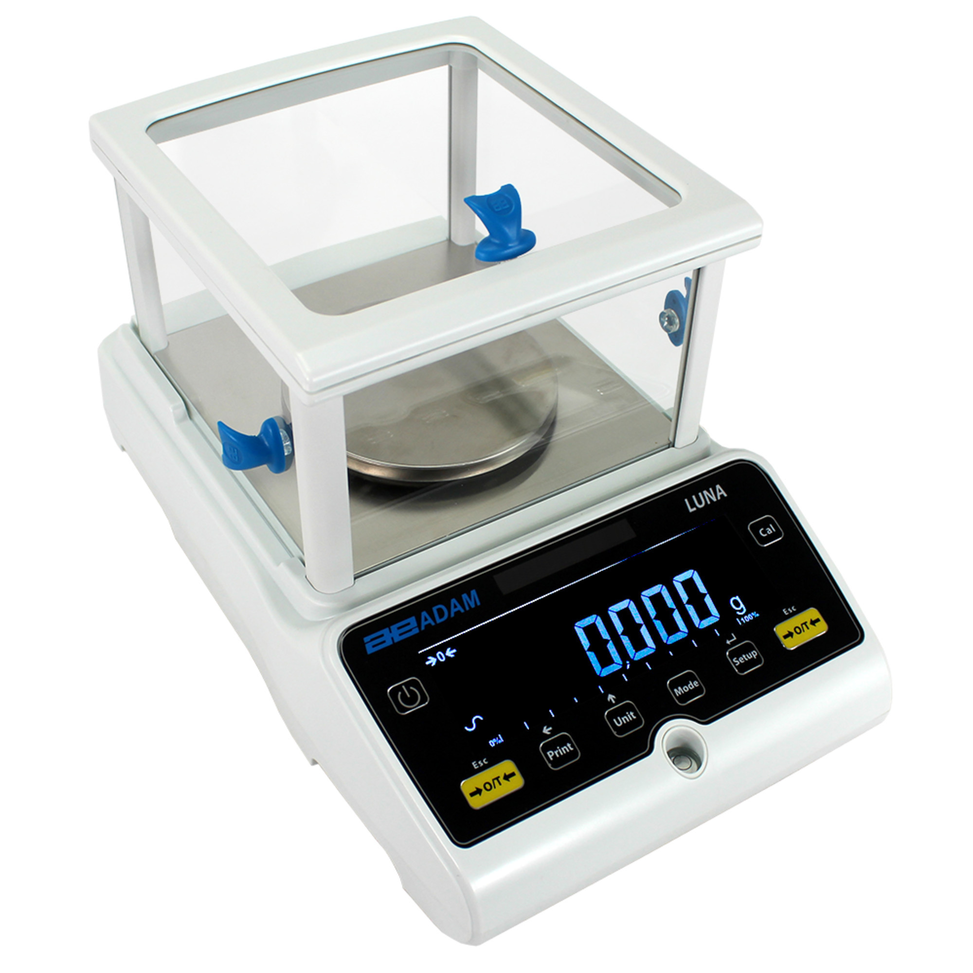 Adam Equipment, Luna Precision Balance 820g x 0.001g, Platform Width 4.7 in, Model# LPB 823E